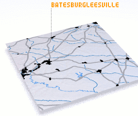 3d view of Batesburg-Leesville