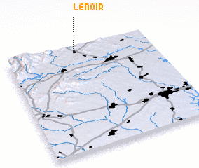 3d view of Lenoir