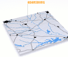 3d view of Adamsburg