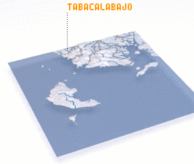 3d view of Tabacal Abajo