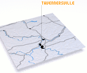 3d view of Tavennersville