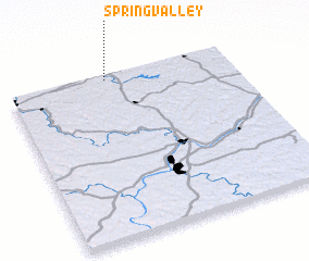 3d view of Spring Valley