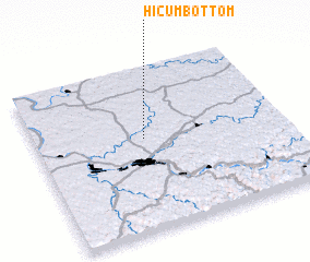 3d view of Hicumbottom