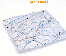 3d view of Apple Grove