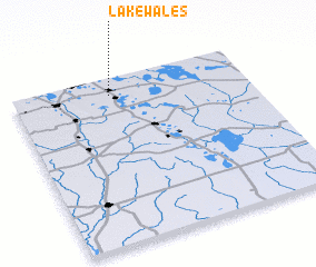 3d view of Lake Wales