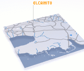 3d view of El Caimito