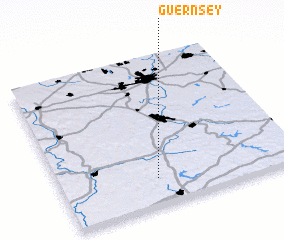 3d view of Guernsey