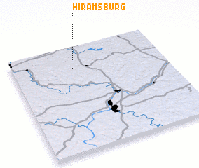 3d view of Hiramsburg