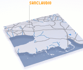 3d view of San Claudio