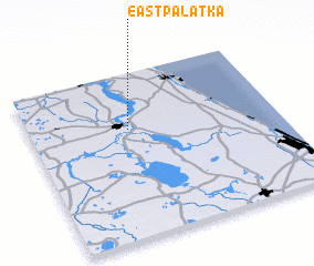 3d view of East Palatka