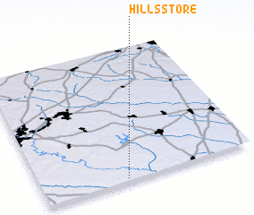 3d view of Hills Store