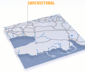 3d view of San Cristóbal