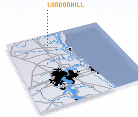 3d view of London Hill