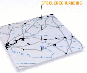 3d view of Steel Creek Landing