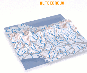 3d view of Alto Conejo