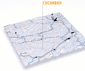 3d view of Cucumber