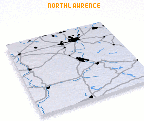 3d view of North Lawrence