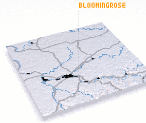 3d view of Bloomingrose