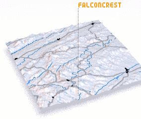 3d view of Falcon Crest