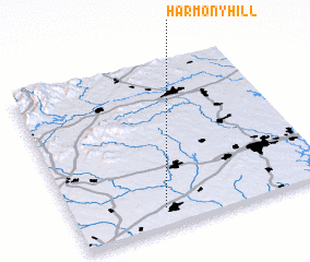 3d view of Harmony Hill