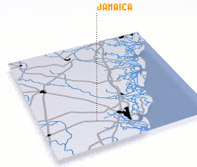 3d view of Jamaica