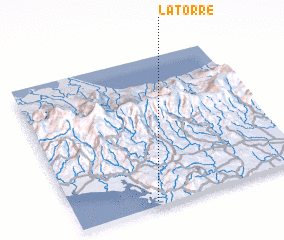 3d view of La Torre