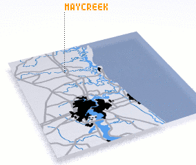 3d view of May Creek