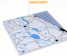3d view of Johns Ferry