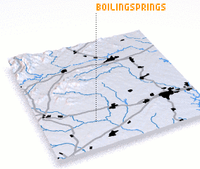 3d view of Boiling Springs