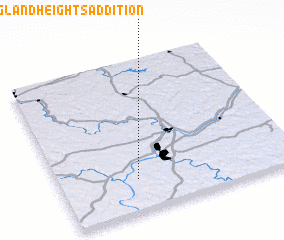 3d view of New England Heights Addition