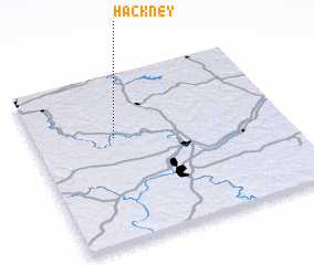 3d view of Hackney