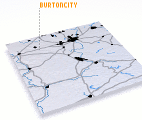 3d view of Burton City