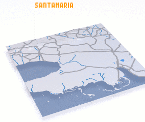 3d view of Santa María