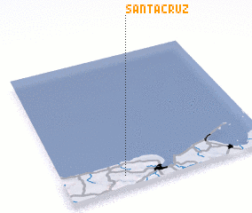 3d view of Santa Cruz