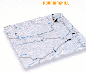 3d view of Pounding Mill