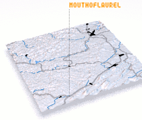 3d view of Mouth of Laurel