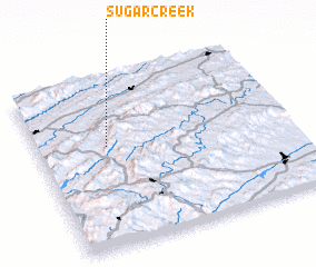 3d view of Sugar Creek