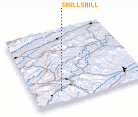 3d view of Shulls Mill