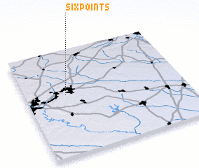 3d view of Six Points