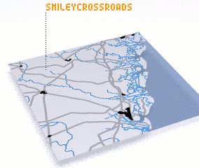 3d view of Smiley Crossroads