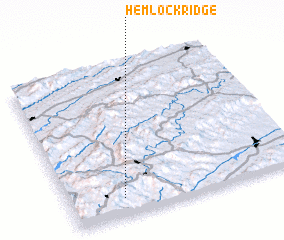 3d view of Hemlock Ridge