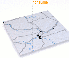 3d view of Portland