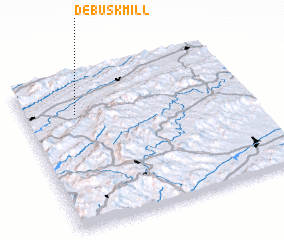 3d view of De Busk Mill