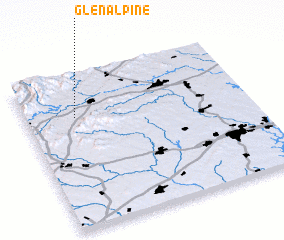 3d view of Glen Alpine