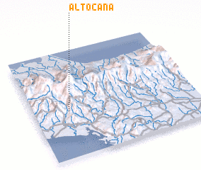 3d view of Alto Caña