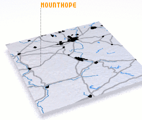 3d view of Mount Hope