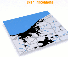 3d view of Sherman Corners