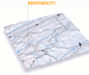 3d view of Mountain City