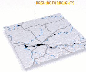 3d view of Washington Heights