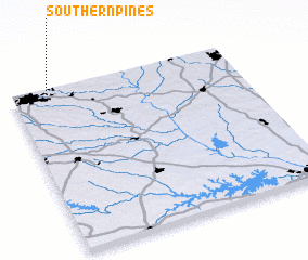 3d view of Southern Pines